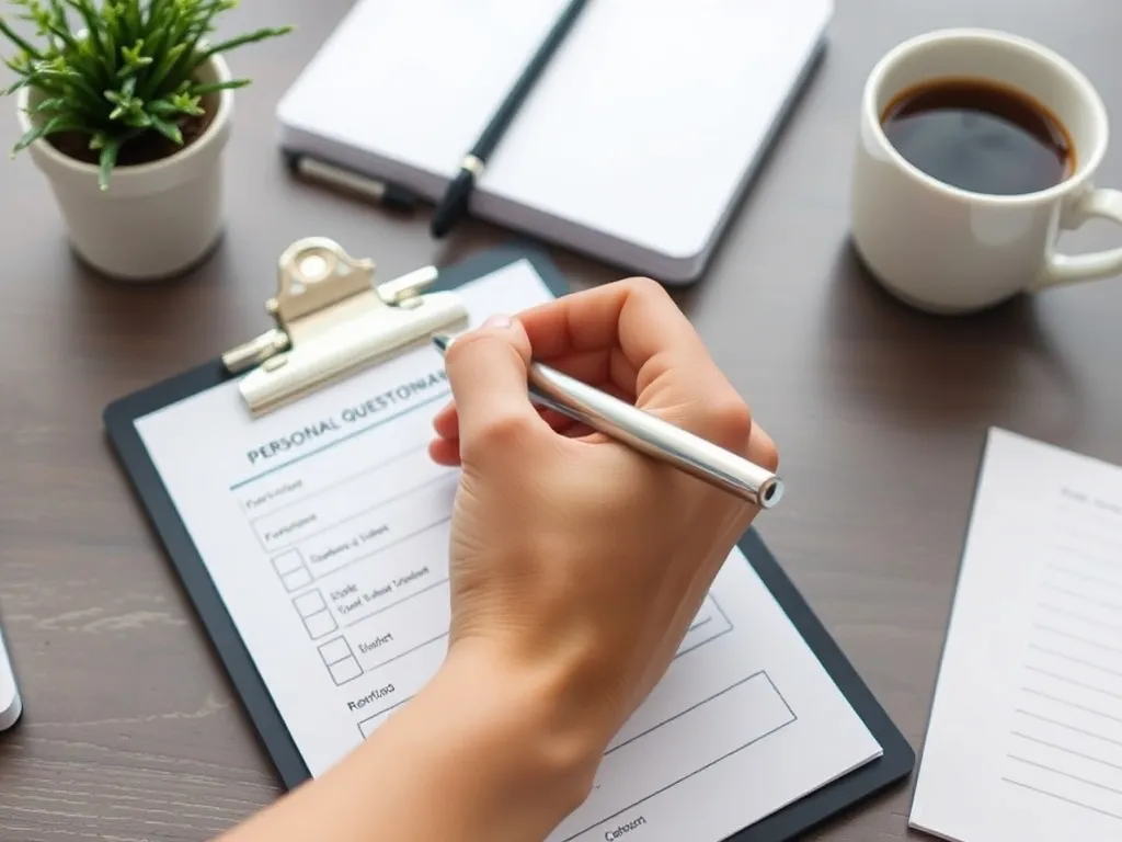 Jak wypełnić kwestionariusz osobowy? Praktyczne porady i wskazówki