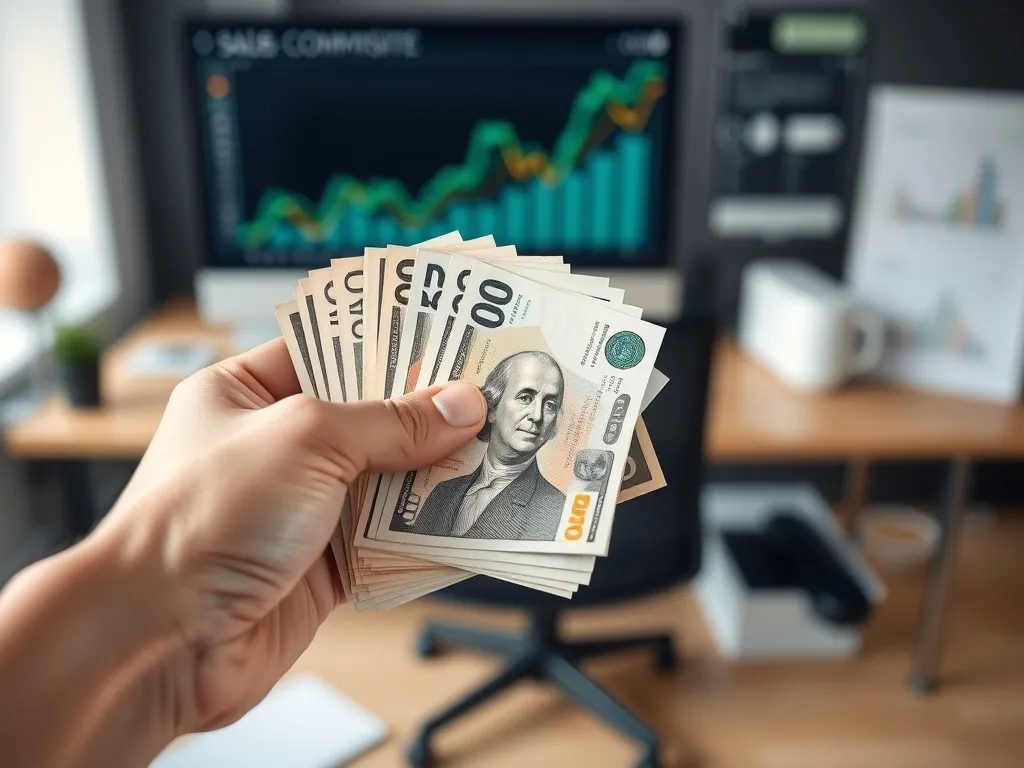 Ile zarabia handlowiec z prowizją?